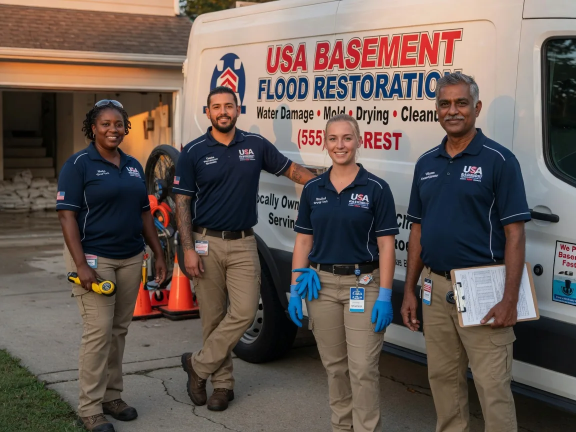 Basement Flood Cleanup company in Columbus, ND